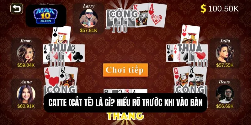 Catte (Cắt tê) là gì? Hiểu rõ trước khi vào bàn