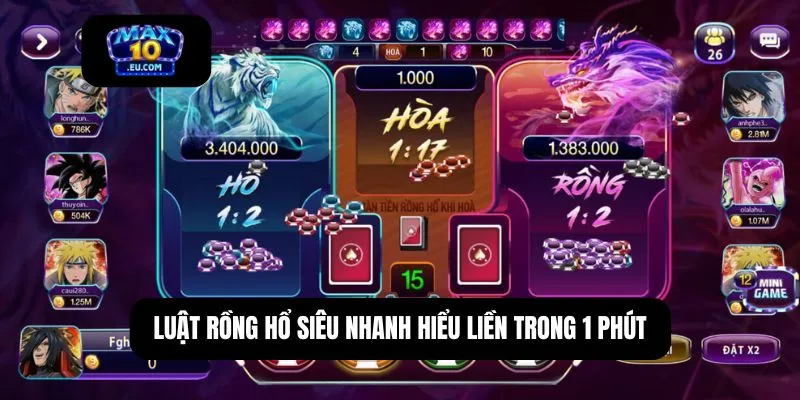 Luật rồng hổ siêu nhanh hiểu liền trong 1 phút