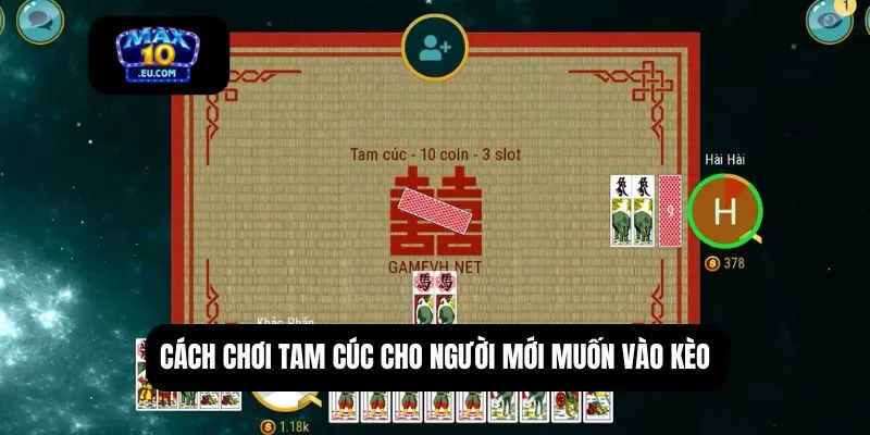 Cách chơi tam cúc cho người mới muốn vào kèo